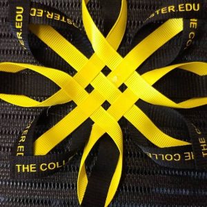 Black & Gold College of Wooster Ribbon